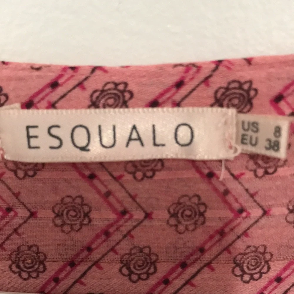 ⚡️Host Pick⚡️Esqualo Womens Pink Blouse Size US 8 - Picture 3 of 12